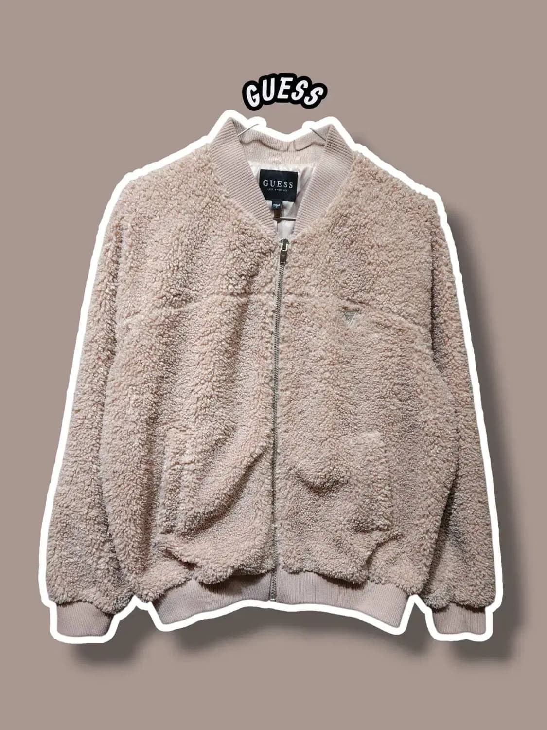 M/ GUESS 게스 뽀글이 플리스 자켓 /1224 상품이미지1