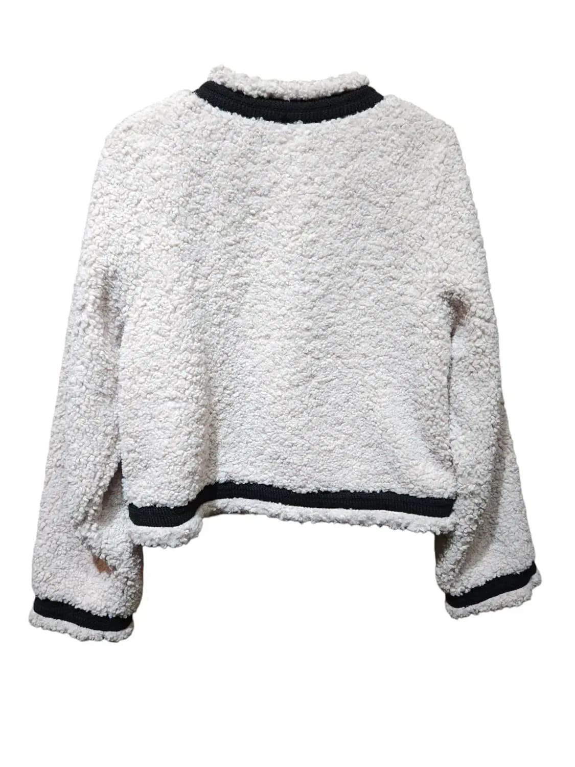 F/ 육육걸즈 뽀글이 트위드 자켓 /1224 상품이미지6