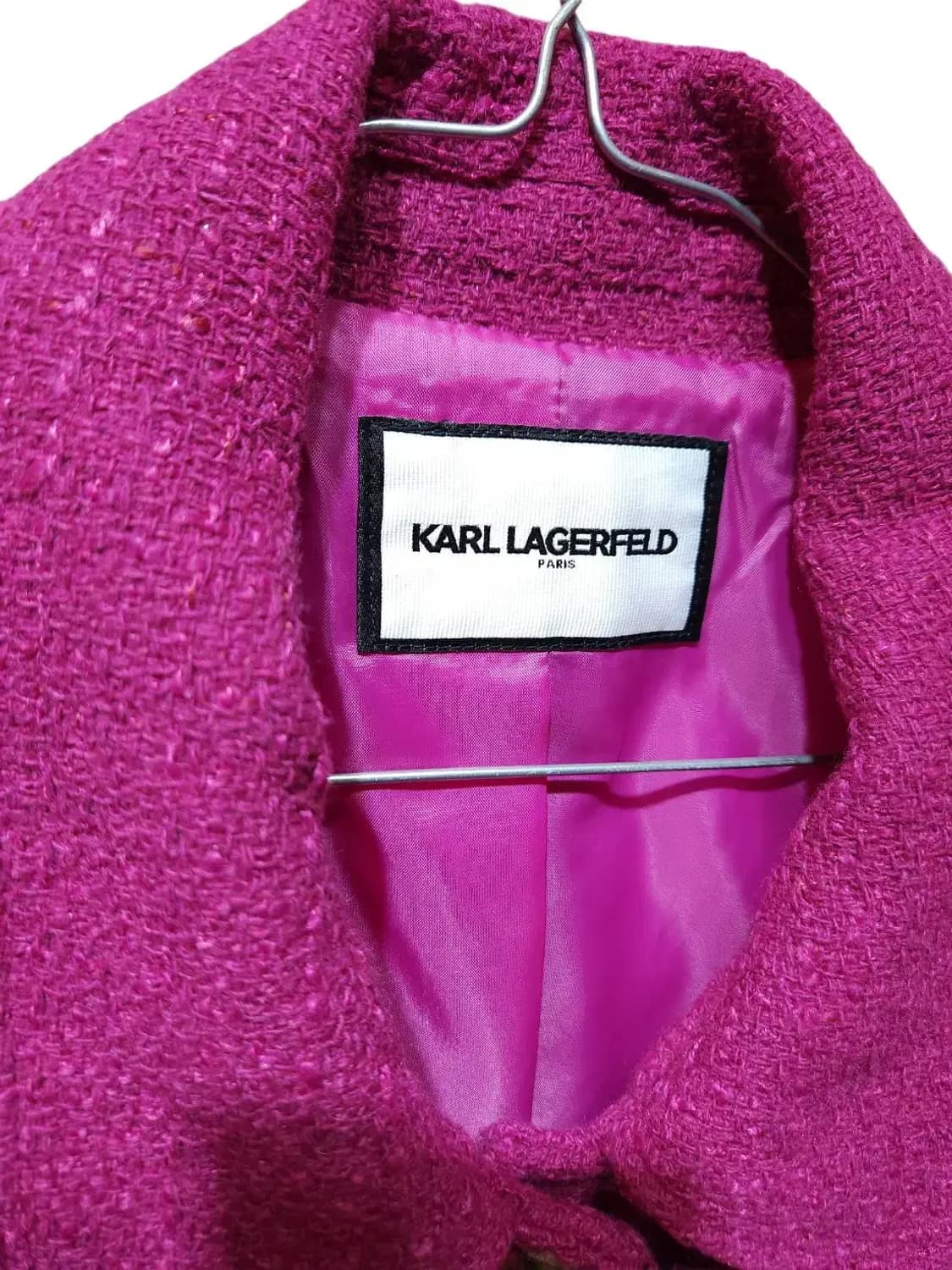 66/ 칼라거펠트 트위드 자켓 /1224 상품이미지4