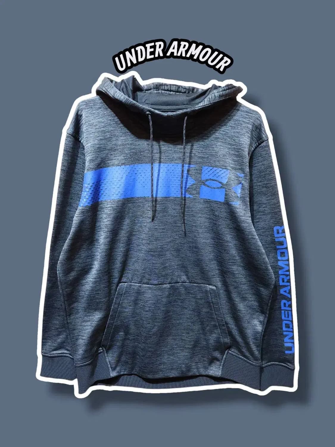 XL/ 언더아머 XQS AF BAR 기모 후드티 /1226 상품이미지1