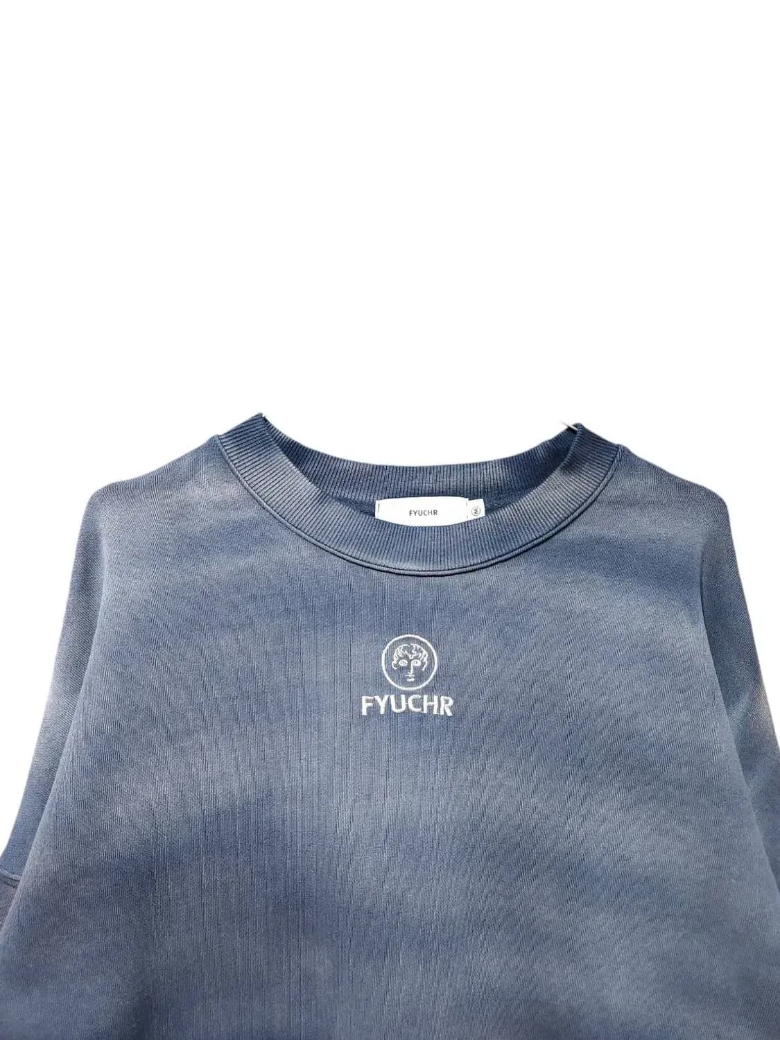 M/ FYUCHR 퓨처 컬러 그라디언트 크루넥 셔츠 /1226 상품이미지2