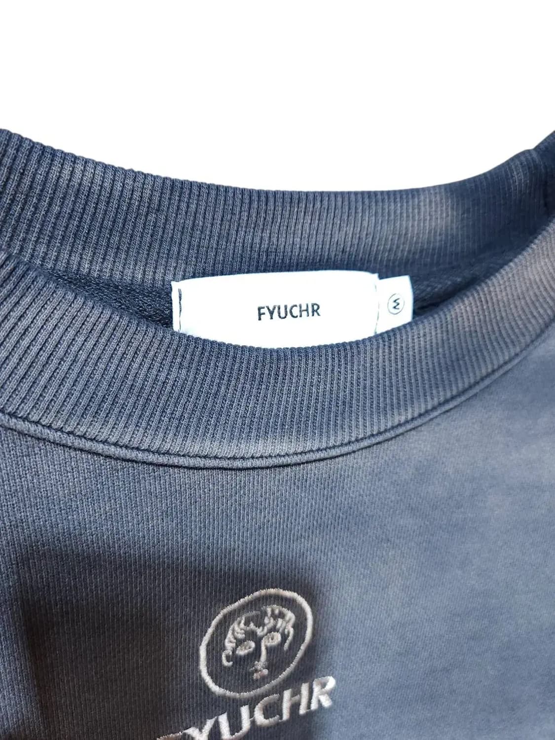 M/ FYUCHR 퓨처 컬러 그라디언트 크루넥 셔츠 /1226 상품이미지4