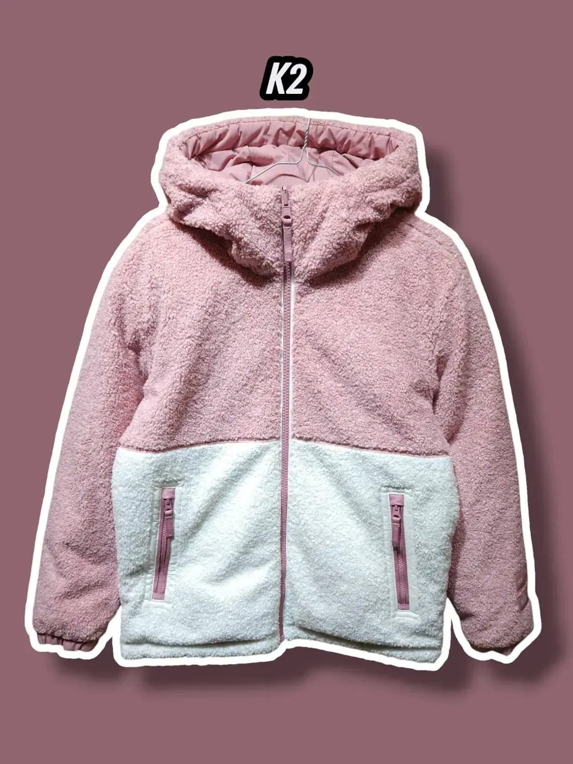 90/ K2 케이투 비숑 리버시블 다운 플리스 패딩 자켓 /1226 상품이미지1