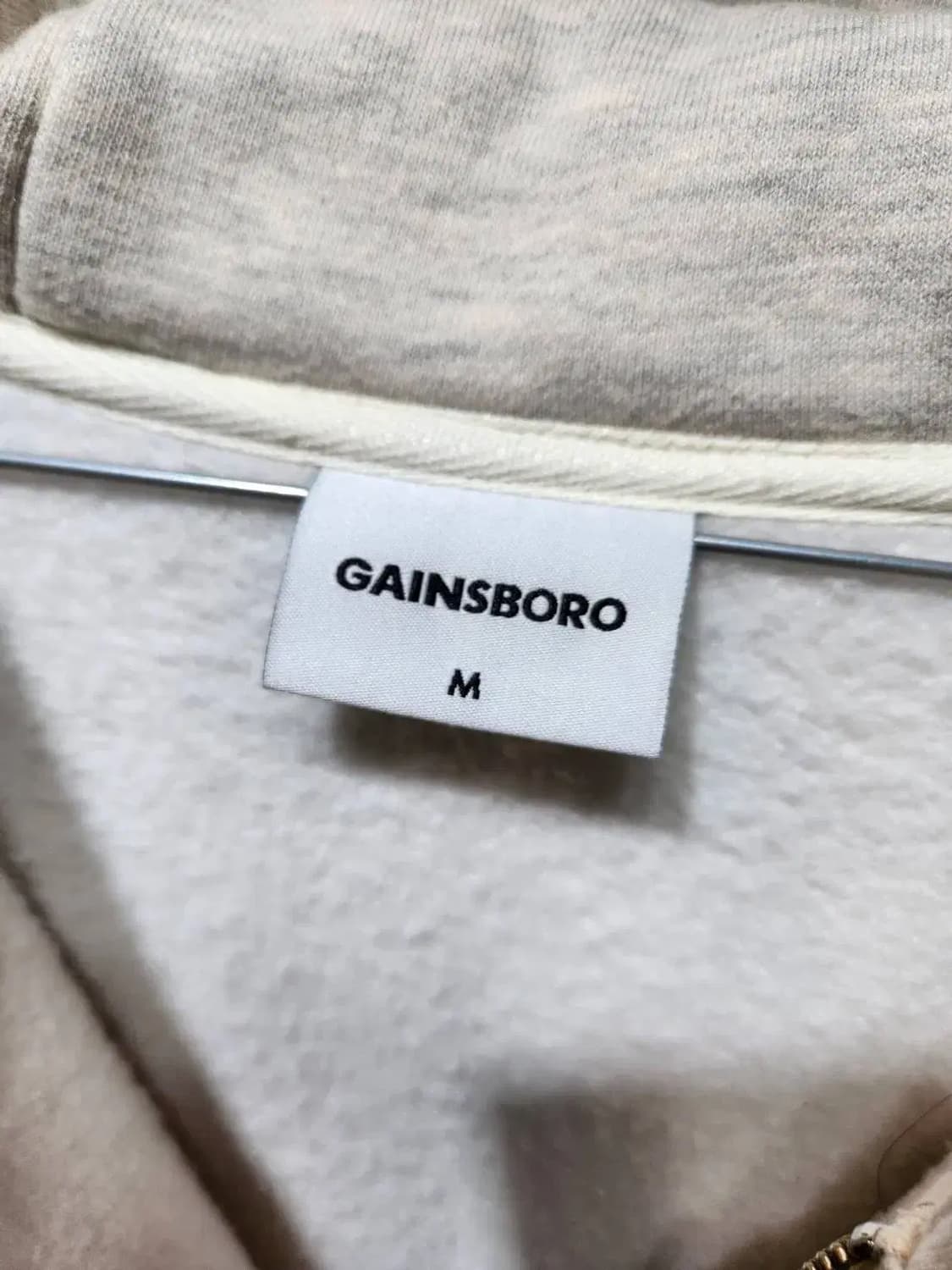 M/ GAINSBORO 게인스보로 스타로고 기모 후드집업 /1226 상품이미지4