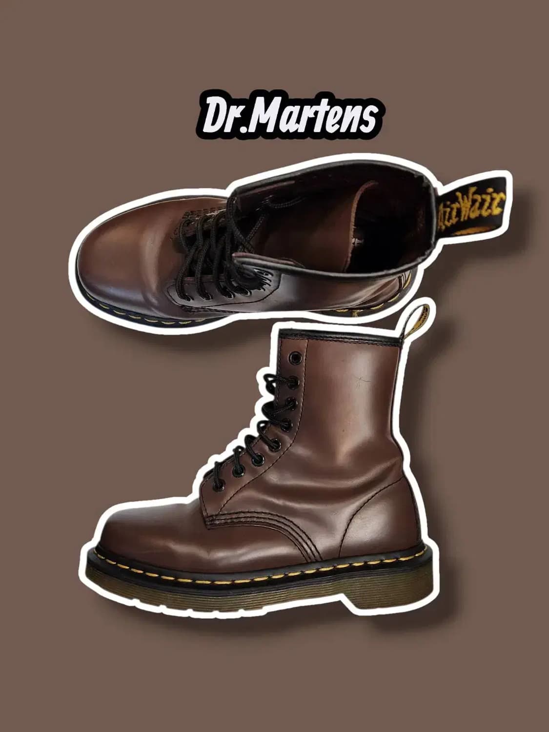 UK3/225/ 닥터마틴 1460 8홀 워커 부츠 /1230 상품이미지1