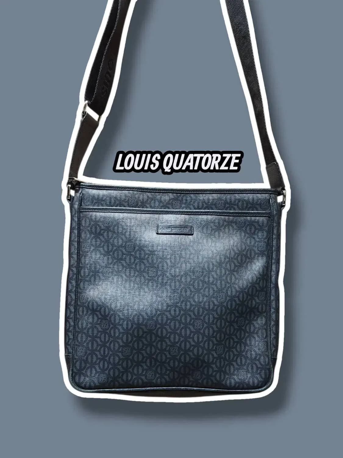 루이까또즈 사각 크로스백 네이비 /1231 상품이미지1