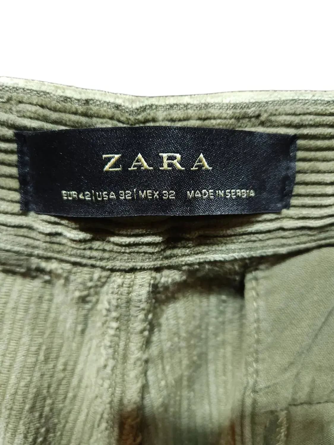 42/ 자라 코듀로이 팬츠 /106 상품이미지5