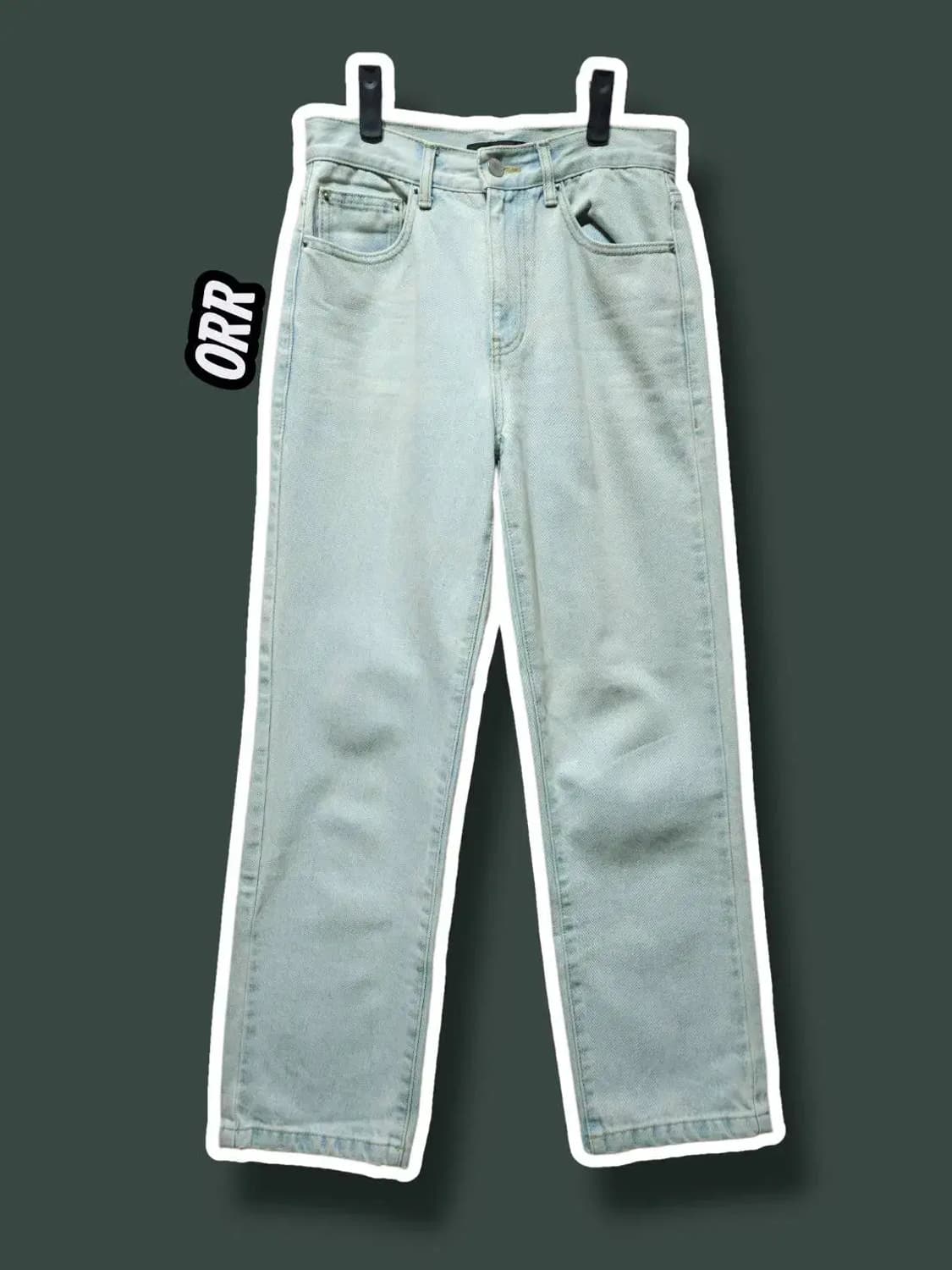 S/ ORR 오르 연청 데님 팬츠 /108 상품이미지1