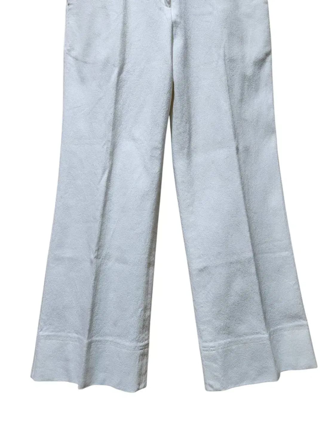 S/ ORR 오르 코튼 슬랙스 화이트 2 /108 상품이미지3