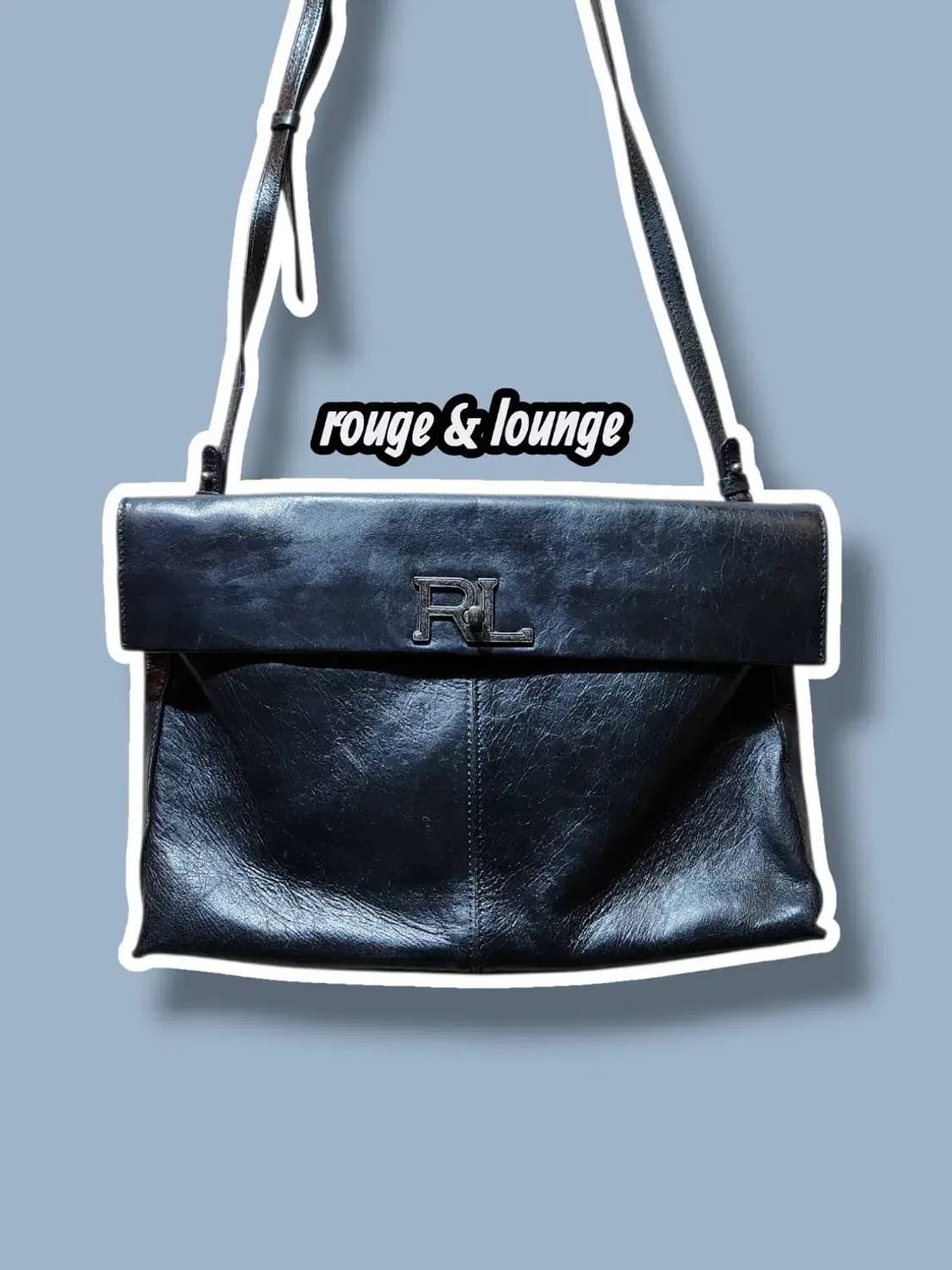 루즈앤라운지 사각 크로스백 블랙 /109 상품이미지1