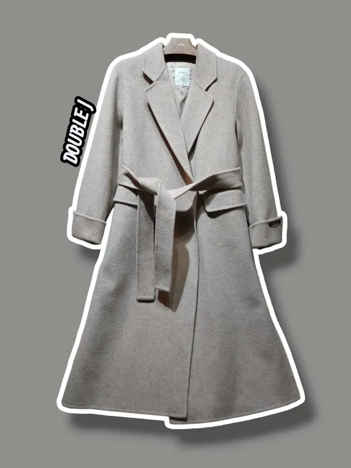 F/ DOUBLEJ 더블제이 핸드메이드 울 롱코트 /0113 상품이미지1