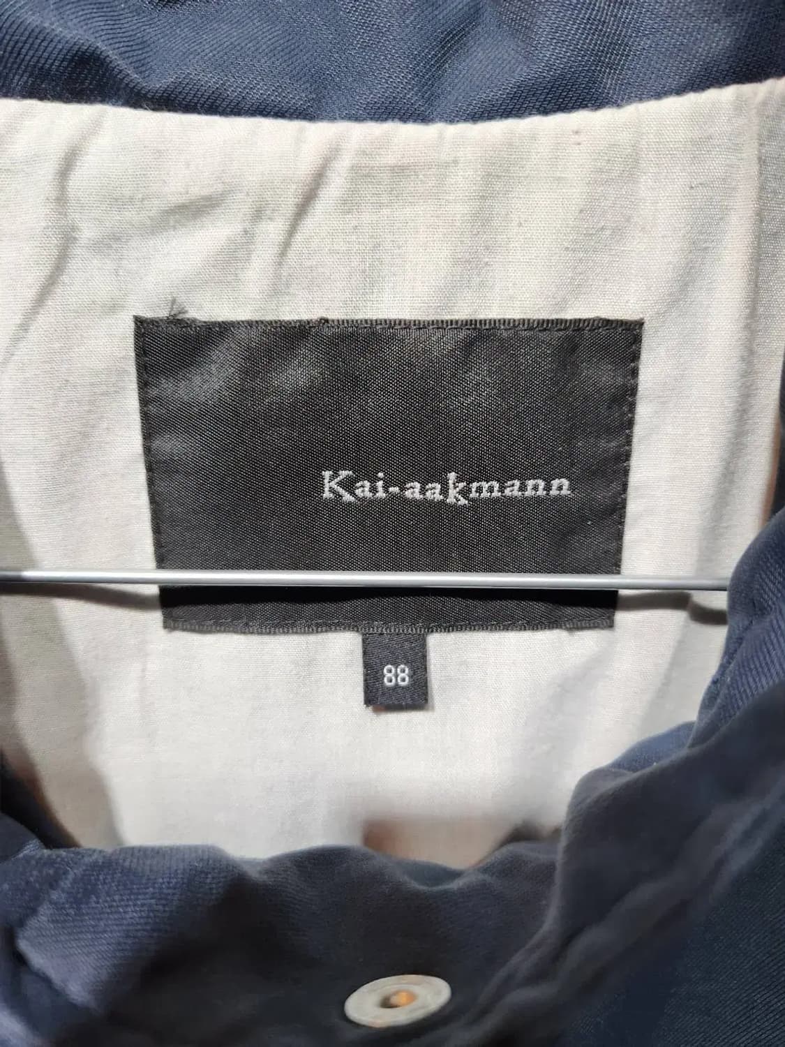 88/ 카이아크만 야상 자켓 네이비 /0113 상품이미지4