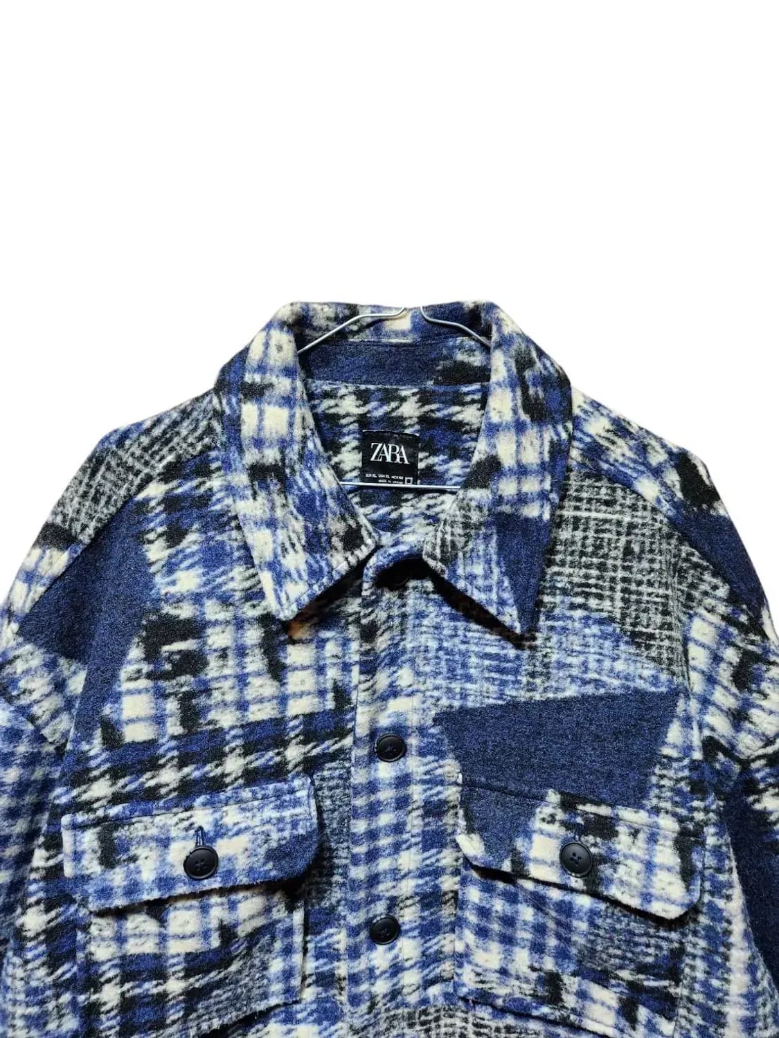 XL/ 자라 패치워크 오버셔츠 /0113 상품이미지2