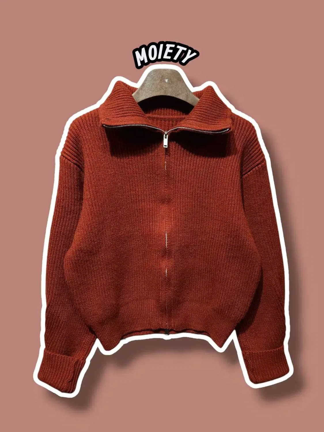 F/ 에드모어 니트 집업 가디건 /0113 상품이미지1