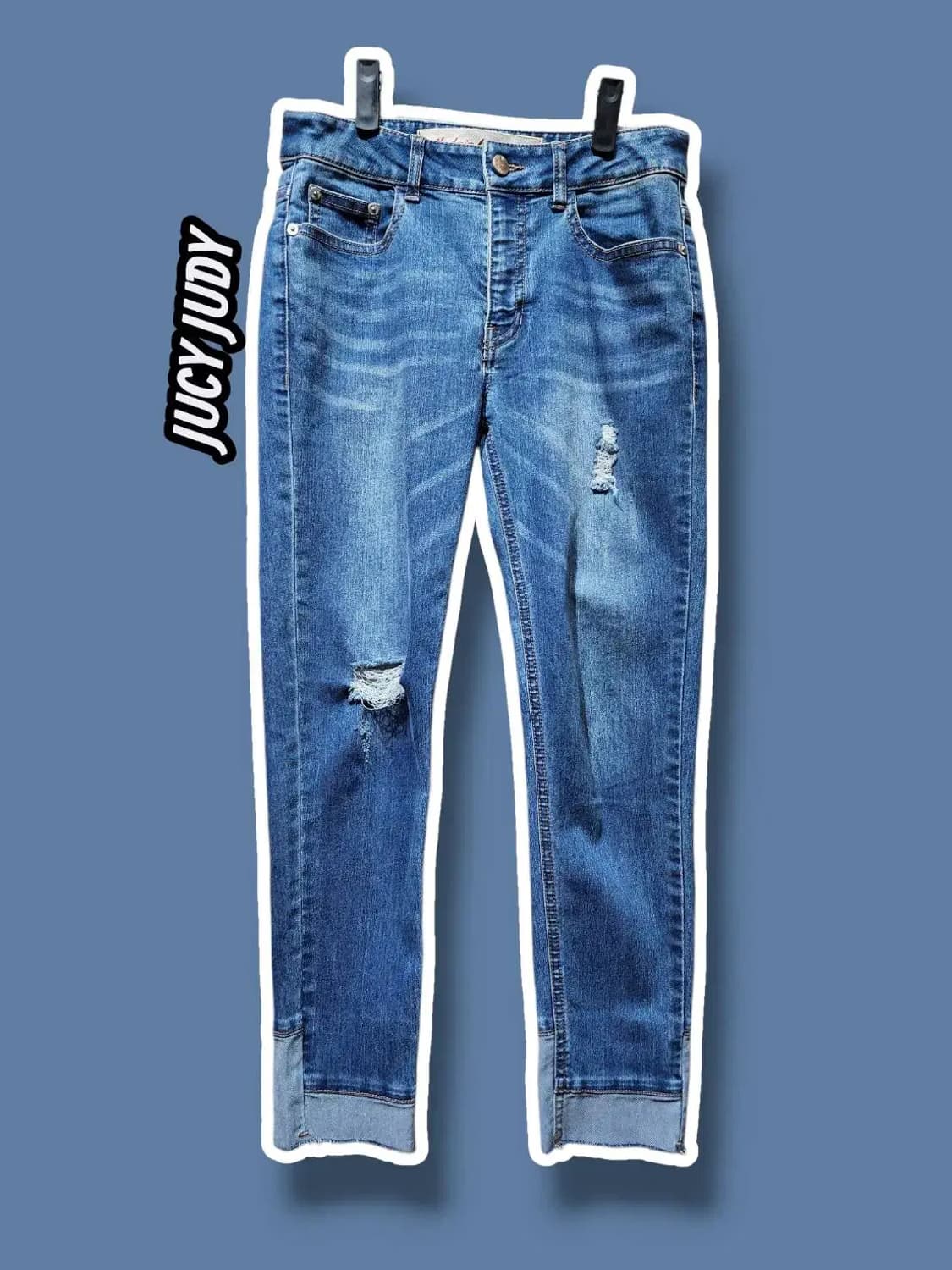 26/ 쥬시쥬디 스판 데님 팬츠 /0114 상품이미지1