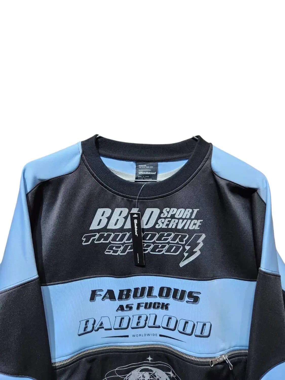 M/ 배드블러드 오버핏 패뷸러스 스포츠 맨투맨 새상품 /0115 상품이미지2