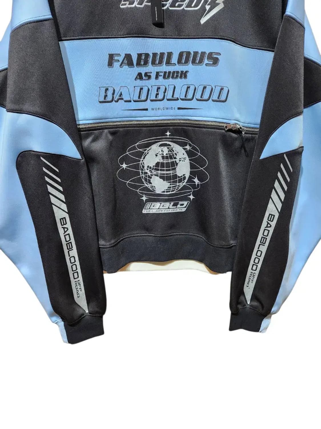 M/ 배드블러드 오버핏 패뷸러스 스포츠 맨투맨 새상품 /0115 상품이미지3