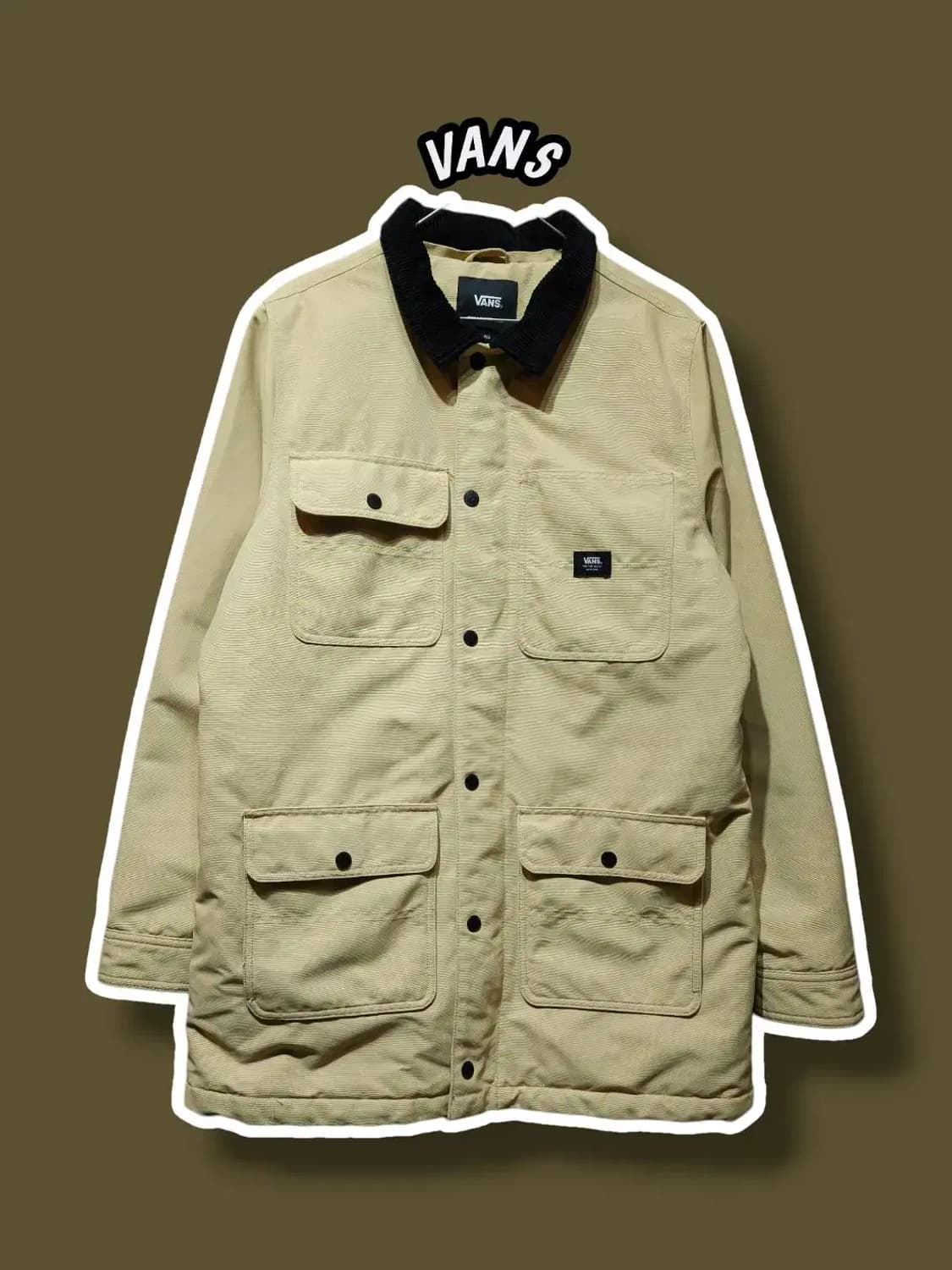 S/ 반스 드릴 초어 코트 베이지 /0115 상품이미지1