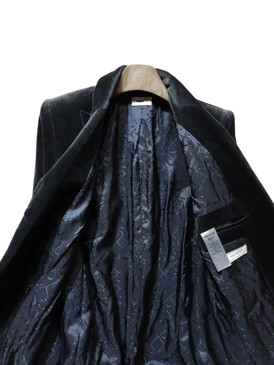 38/ 쟈딕앤볼테르 비스코 벨벳 블레이저 자켓 /0120 상품이미지5