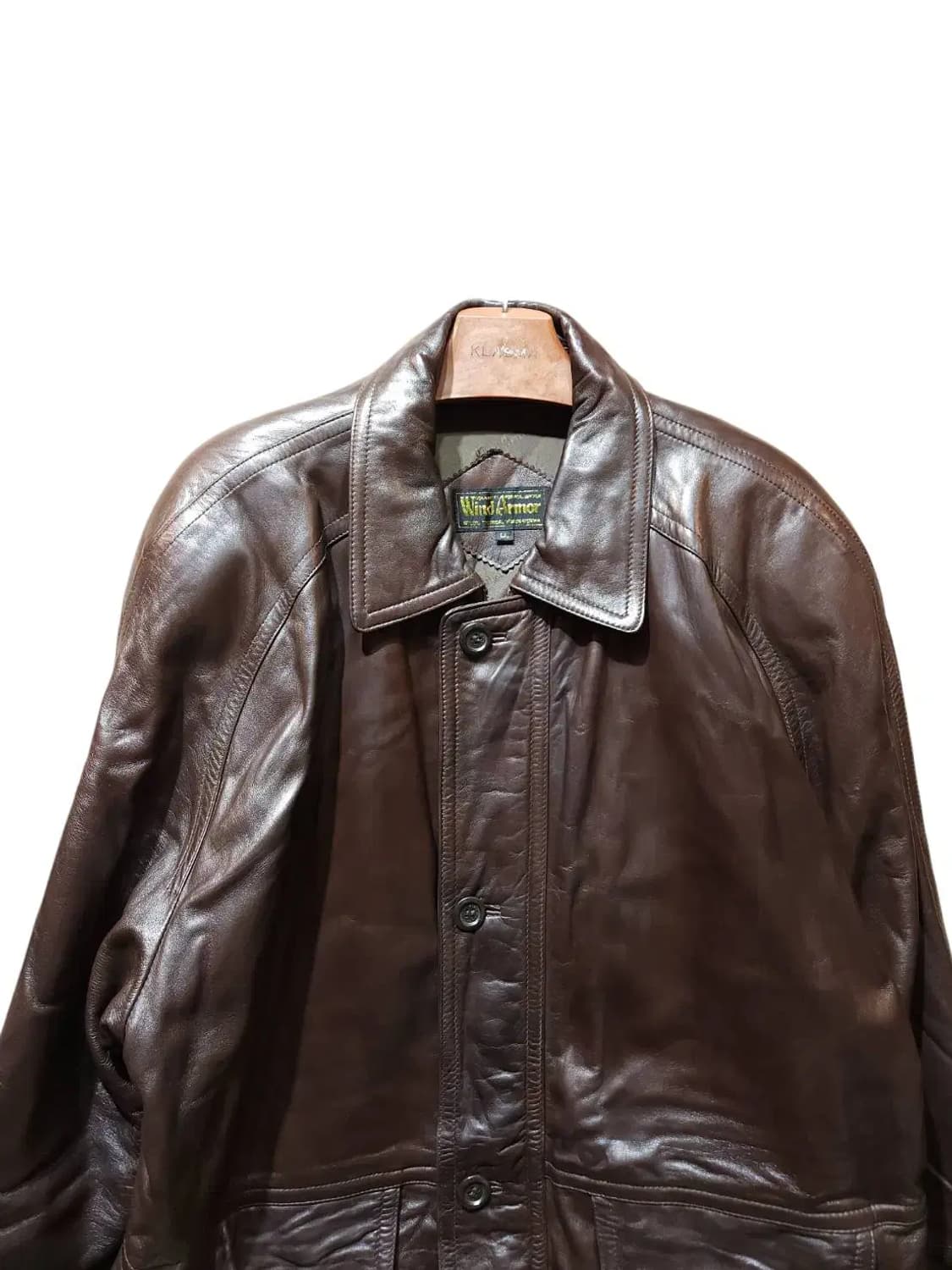 XL/ WindArmor 윈드아머 빈티지 양가죽 코트 자켓 /0120 상품이미지2