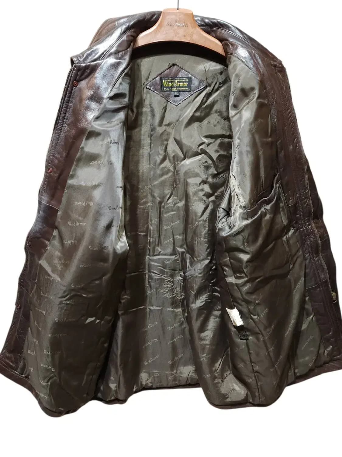 XL/ WindArmor 윈드아머 빈티지 양가죽 코트 자켓 /0120 상품이미지7