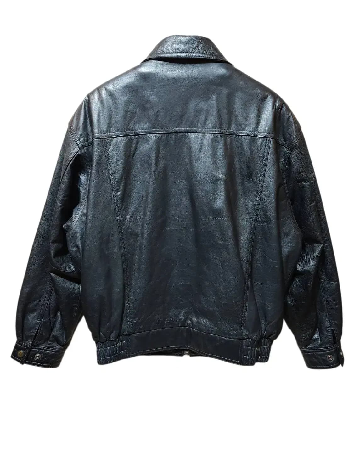 L/ 빈티지 소가죽 봄버자켓 /0120 상품이미지7