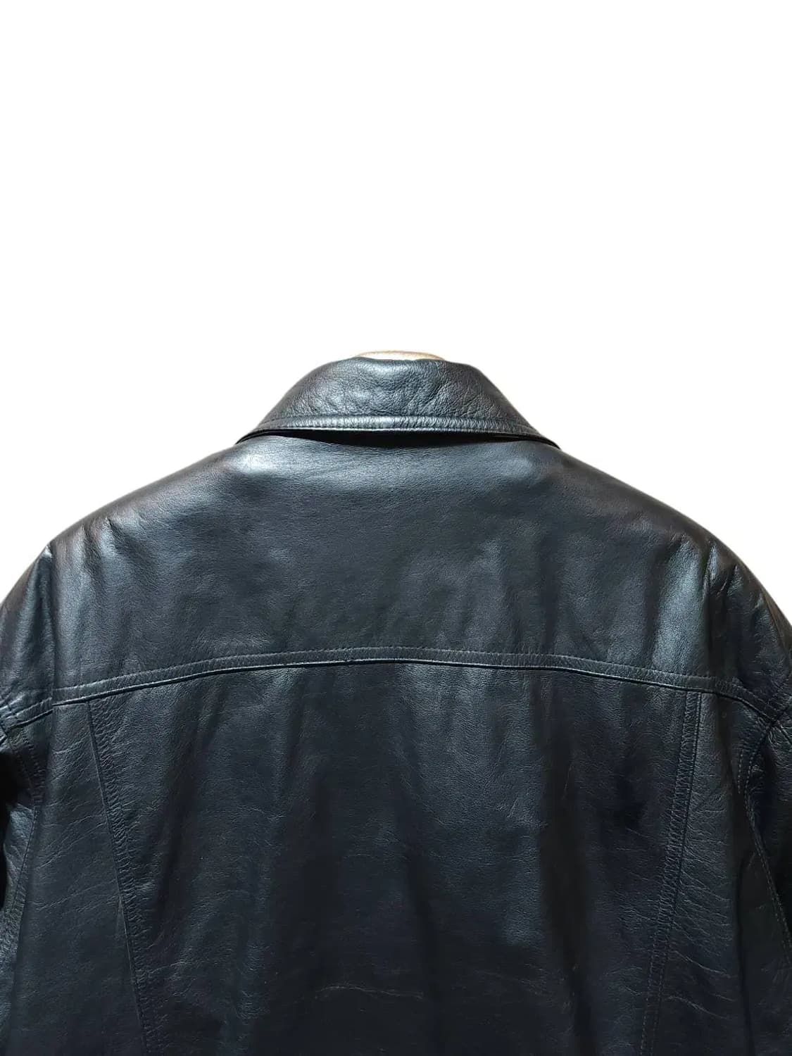 L/ 빈티지 소가죽 봄버자켓 /0120 상품이미지8