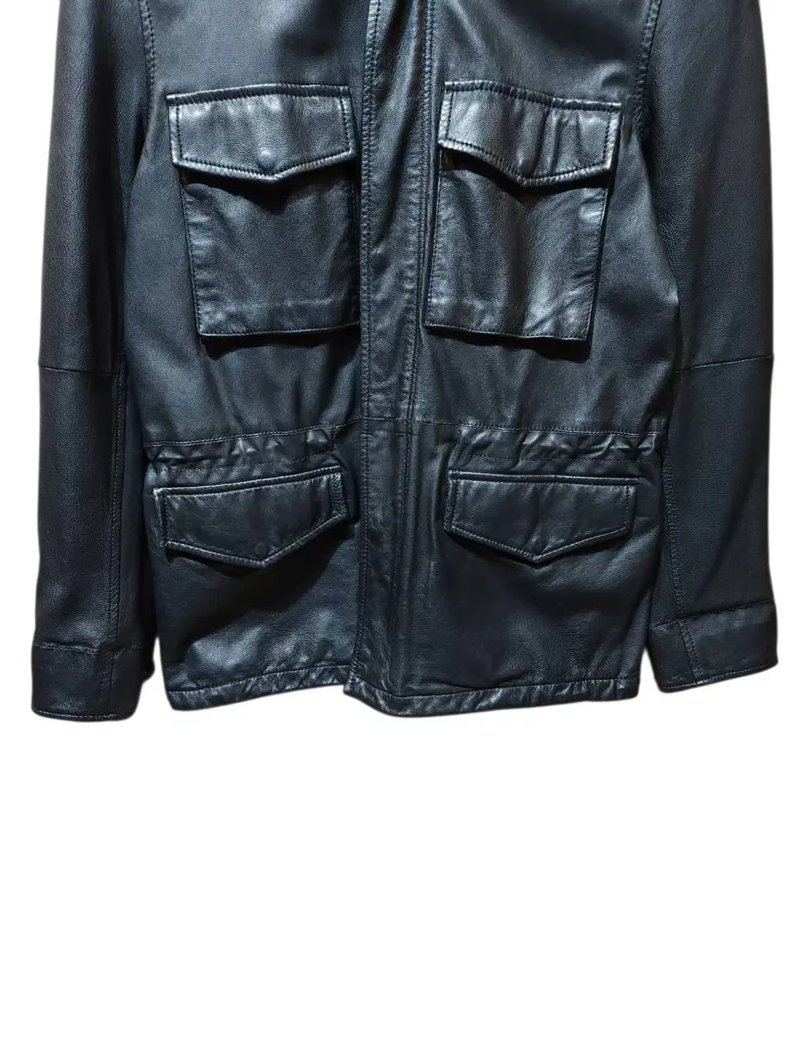 M/ ASPESI 아스페시 m65 고트스킨 가죽 필드자켓 /0120 상품이미지3