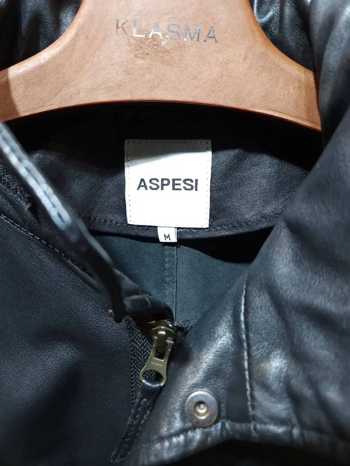 M/ ASPESI 아스페시 m65 고트스킨 가죽 필드자켓 /0120 상품이미지4