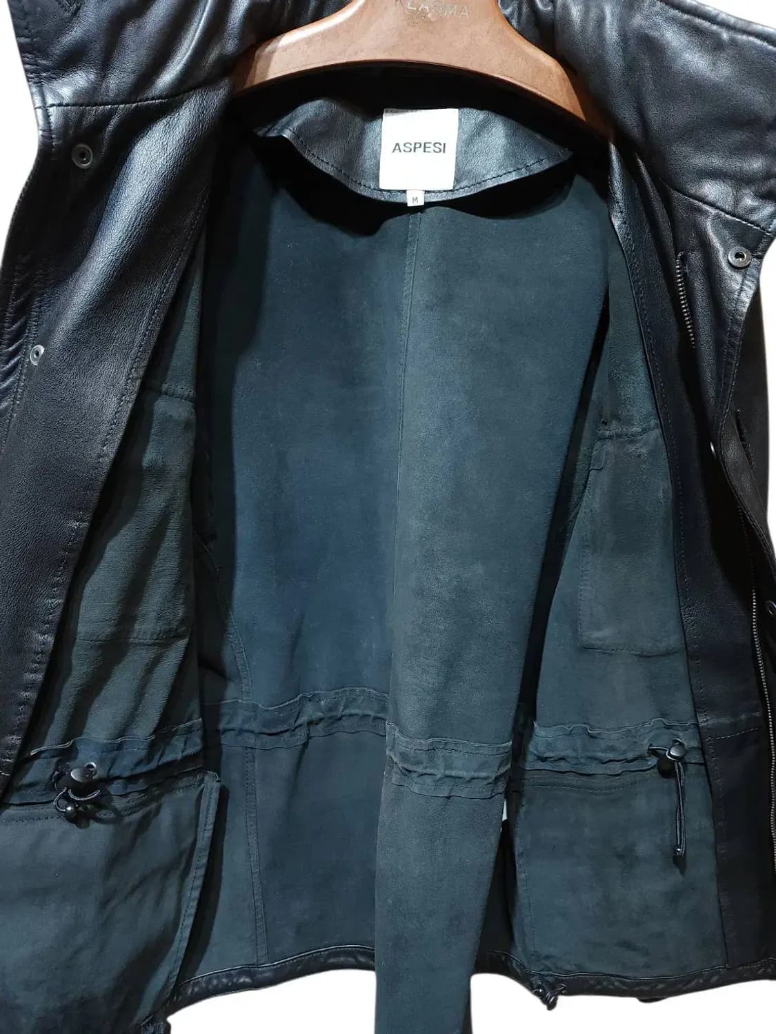 M/ ASPESI 아스페시 m65 고트스킨 가죽 필드자켓 /0120 상품이미지5