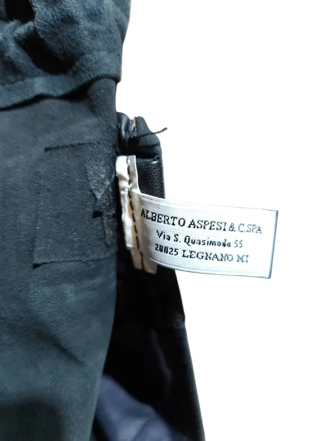 M/ ASPESI 아스페시 m65 고트스킨 가죽 필드자켓 /0120 상품이미지6