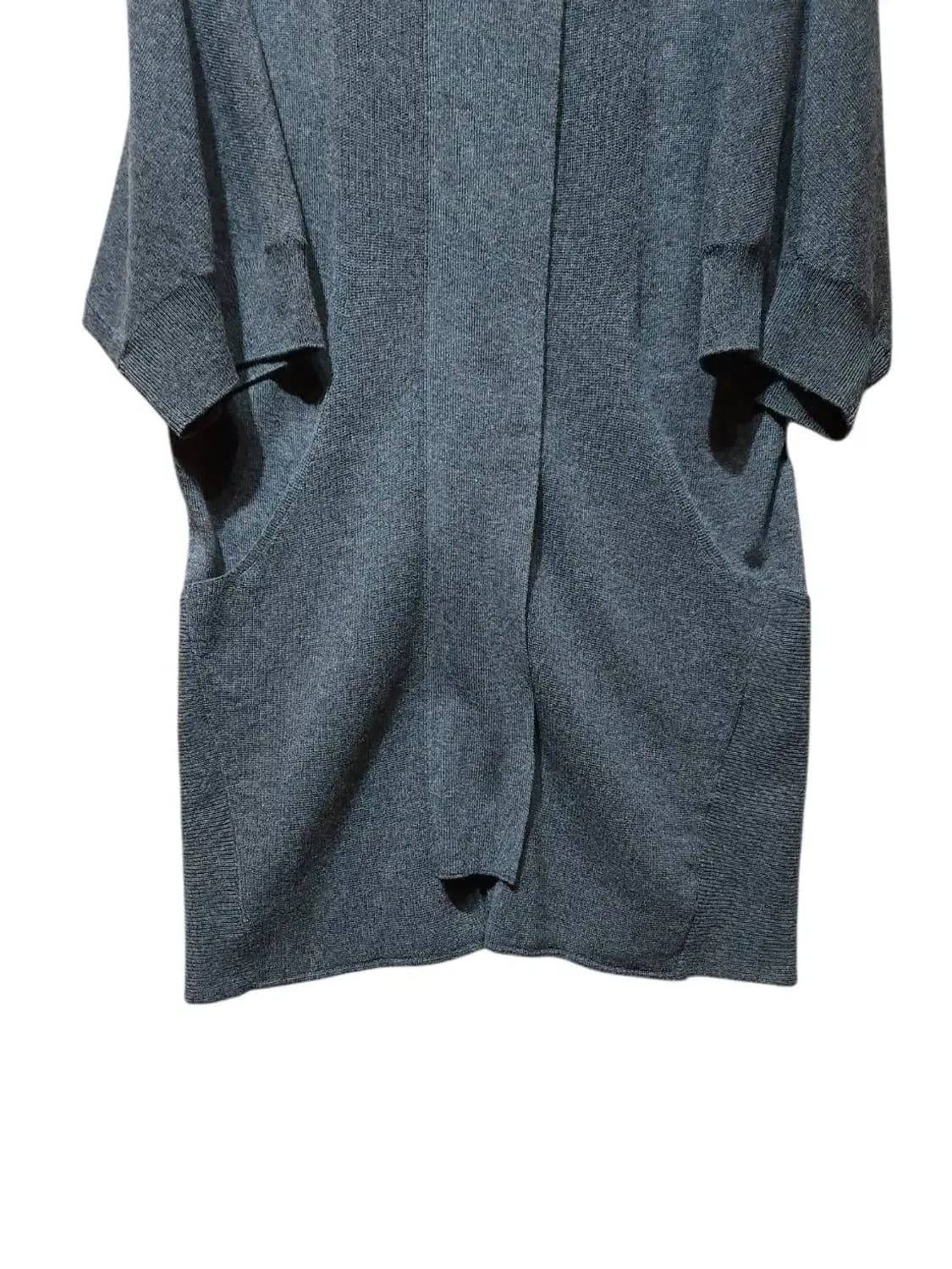 55/ 앤클라인 울 캐시미어 혼방 후드 니트집업 가디건 /0121 상품이미지3