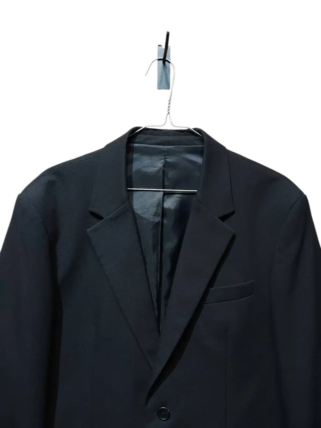 L/ 무신사스탠다드 릴렉스드 베이식 블레이저 블랙 /0121 상품이미지2