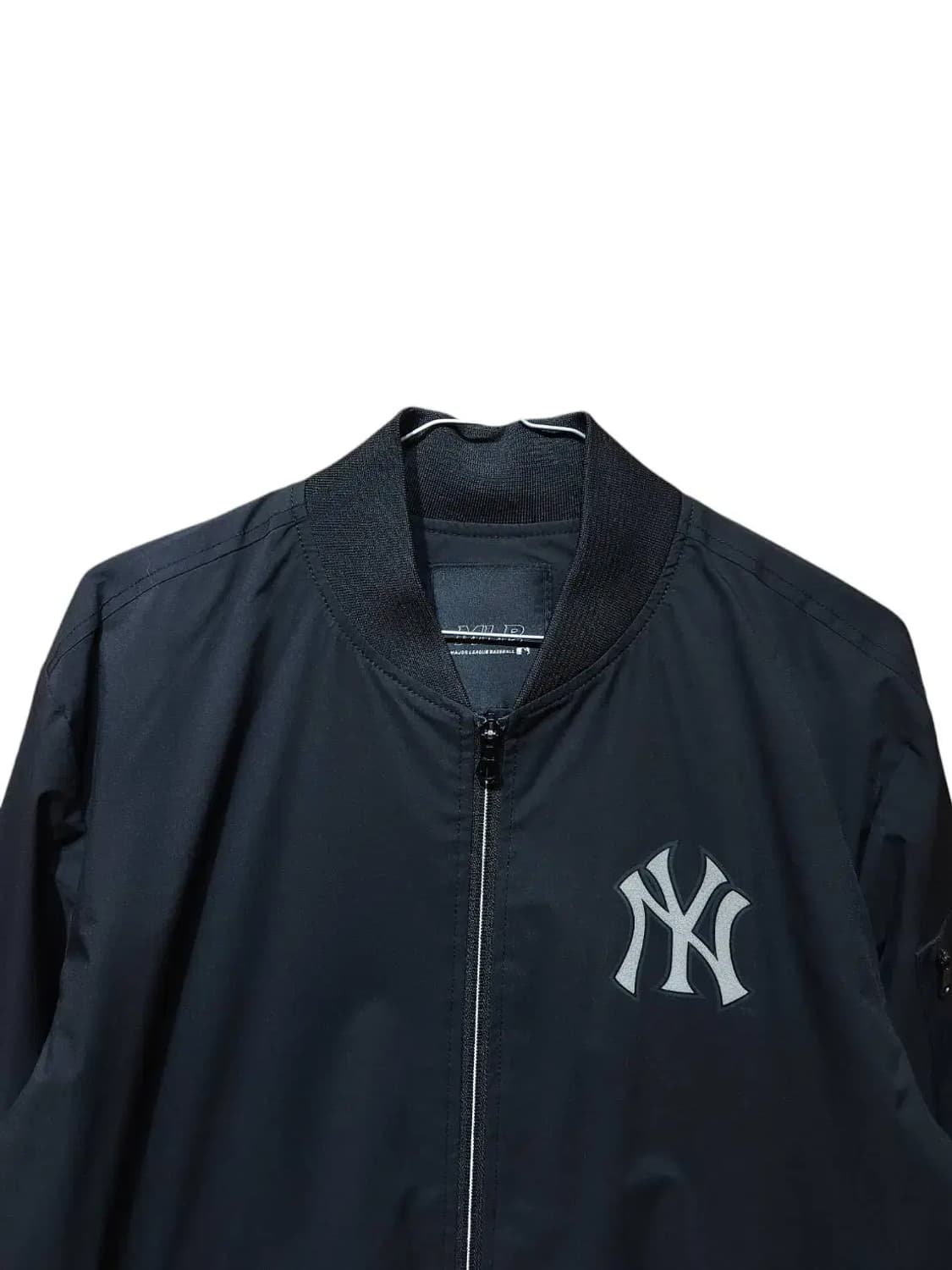 95/ MLB 엠엘비 뉴욕양키스 블루종 자켓 블랙 /0121 상품이미지2