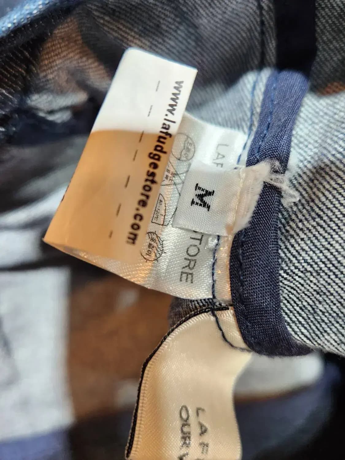 M/ 라퍼지스토어 우먼 집업 데님 자켓 /0121 상품이미지4