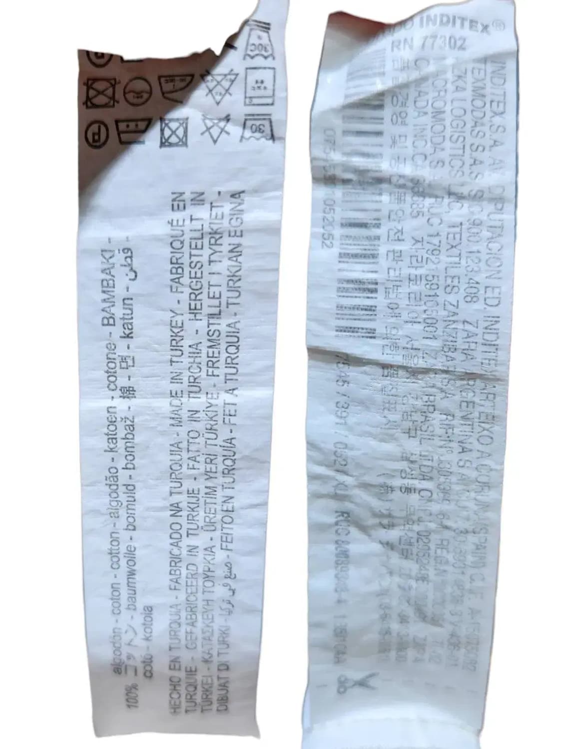 XL/ 자라 릴렉스트핏 스트라이프 셔츠 /0121 상품이미지5