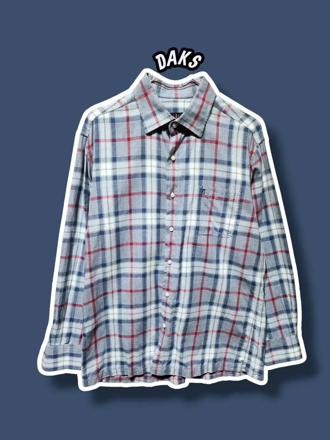 100/ 닥스 체크 셔츠 /0121 상품이미지1