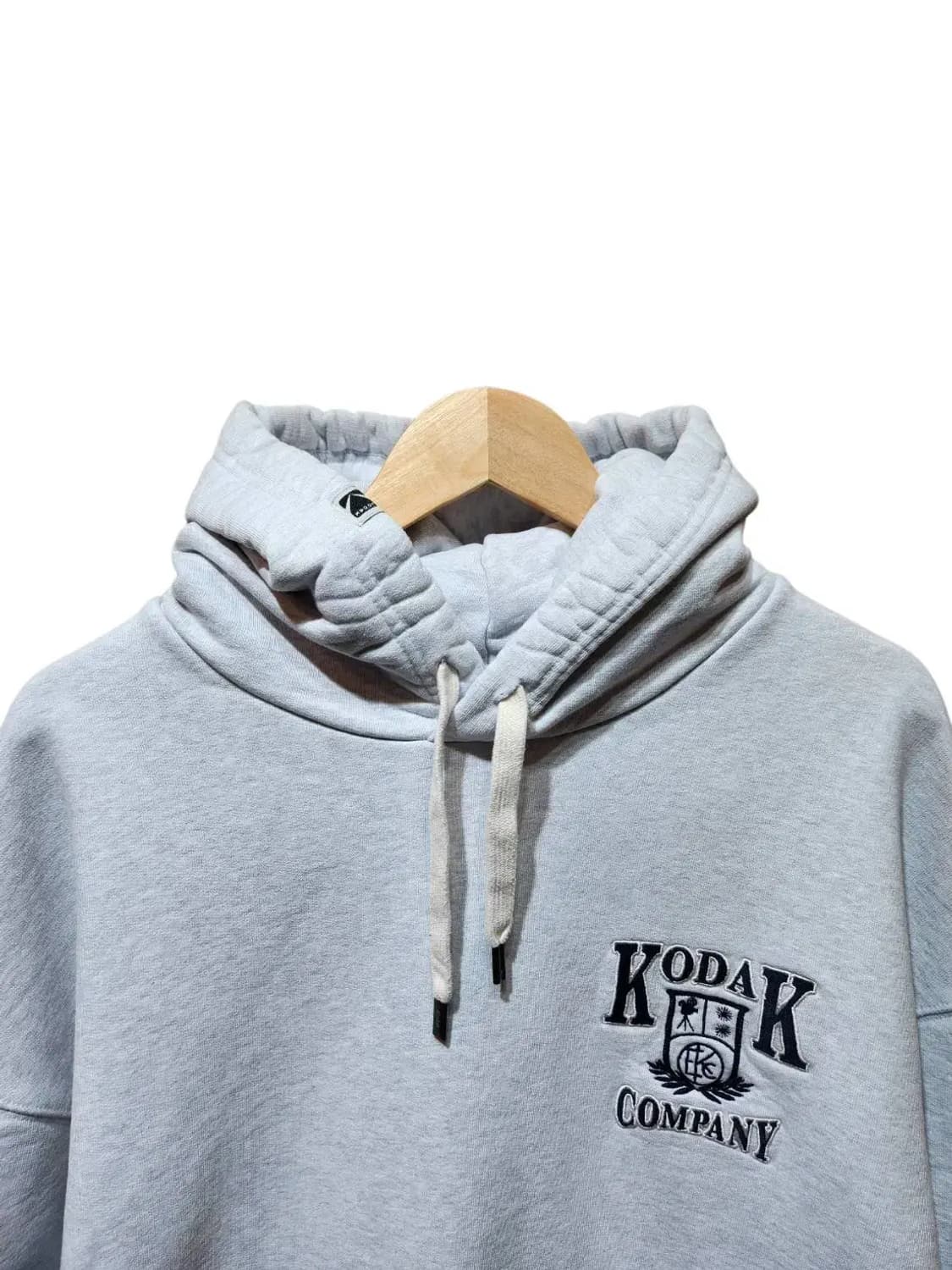 M/ KODAK 코닥 자수로고 오버핏 후드티 멜란지그레이 /0122 상품이미지2