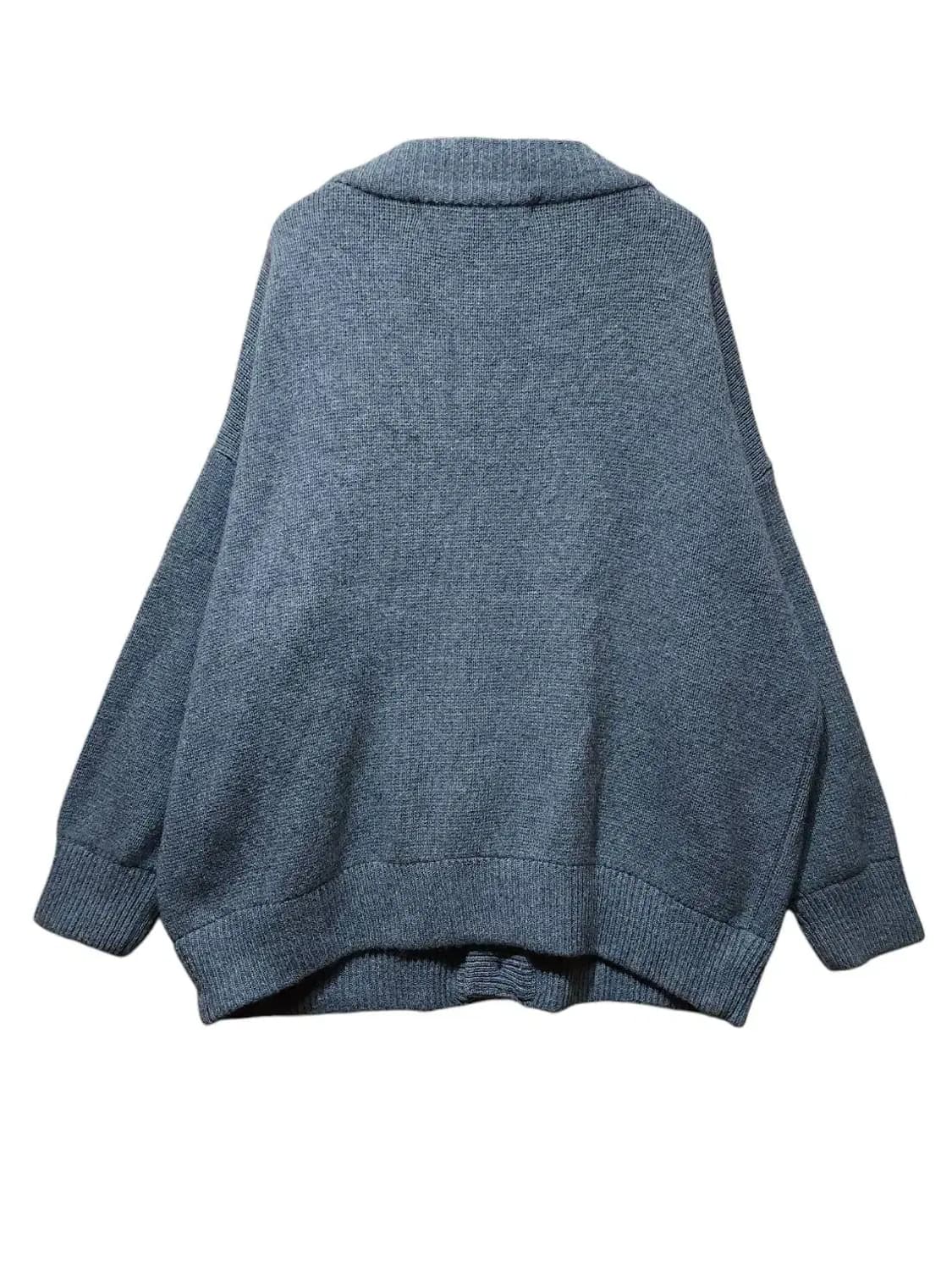 M/ 꼼파뇨 헤비 오버핏 램스울 가디건 /0122 상품이미지6