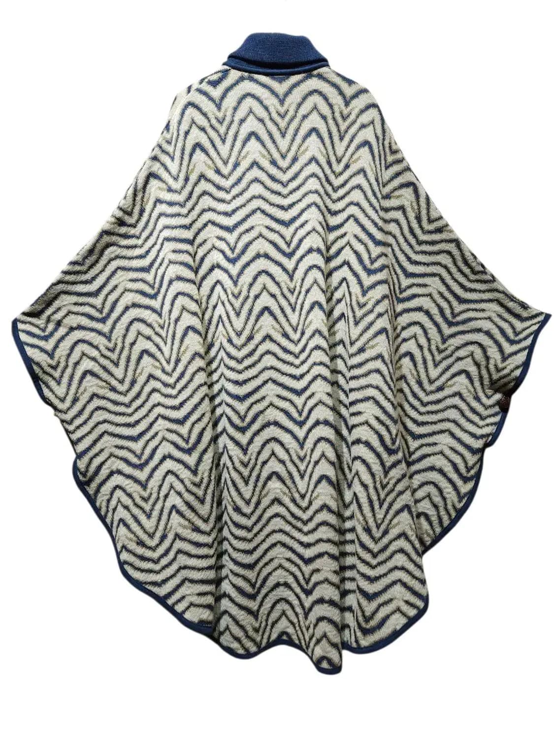 F/ LIOLA 이태리 리올라 패턴 울 롱 케이프 /0122 상품이미지5