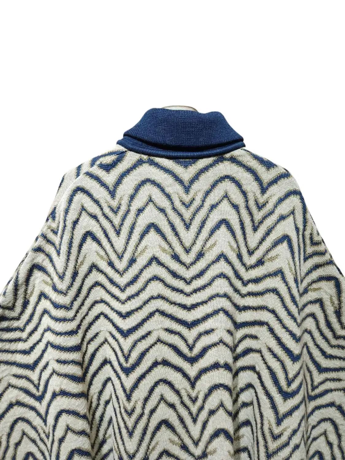 F/ LIOLA 이태리 리올라 패턴 울 롱 케이프 /0122 상품이미지6