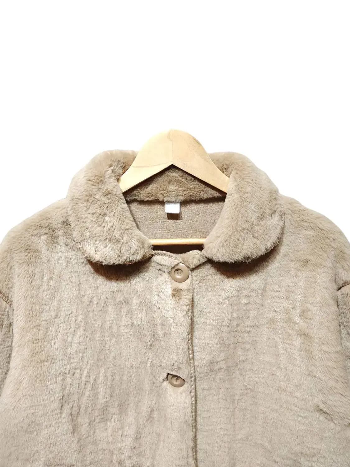 F/ 난닝구 퍼자켓 베이지 /0122 상품이미지2