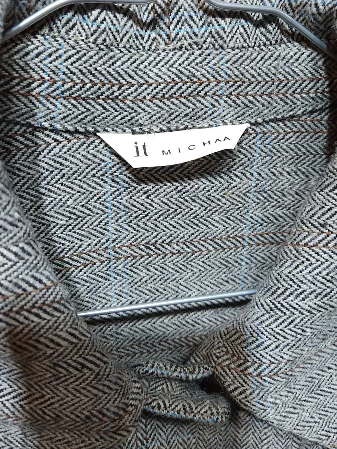 66/ 잇미샤 헤링본 플랩포켓 블라우스 자켓 /0123 상품이미지4