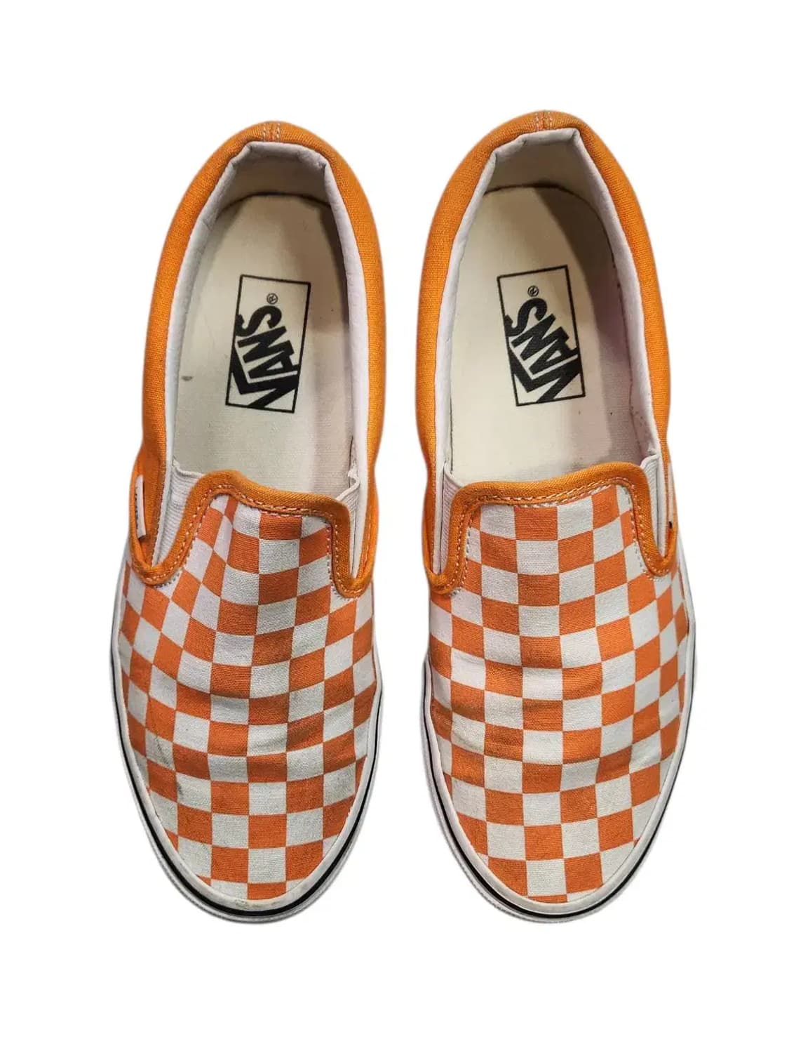 250/ 반스 체커보드 오렌지 /0127 상품이미지3