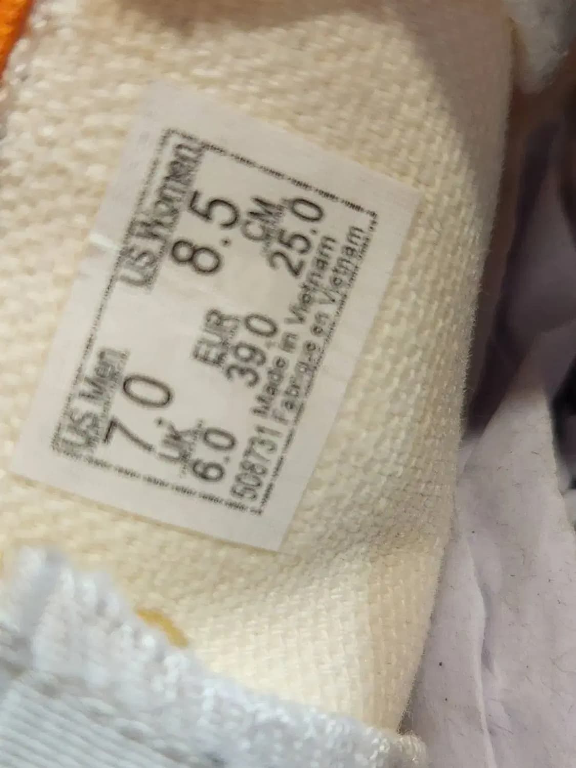 250/ 반스 체커보드 오렌지 /0127 상품이미지9