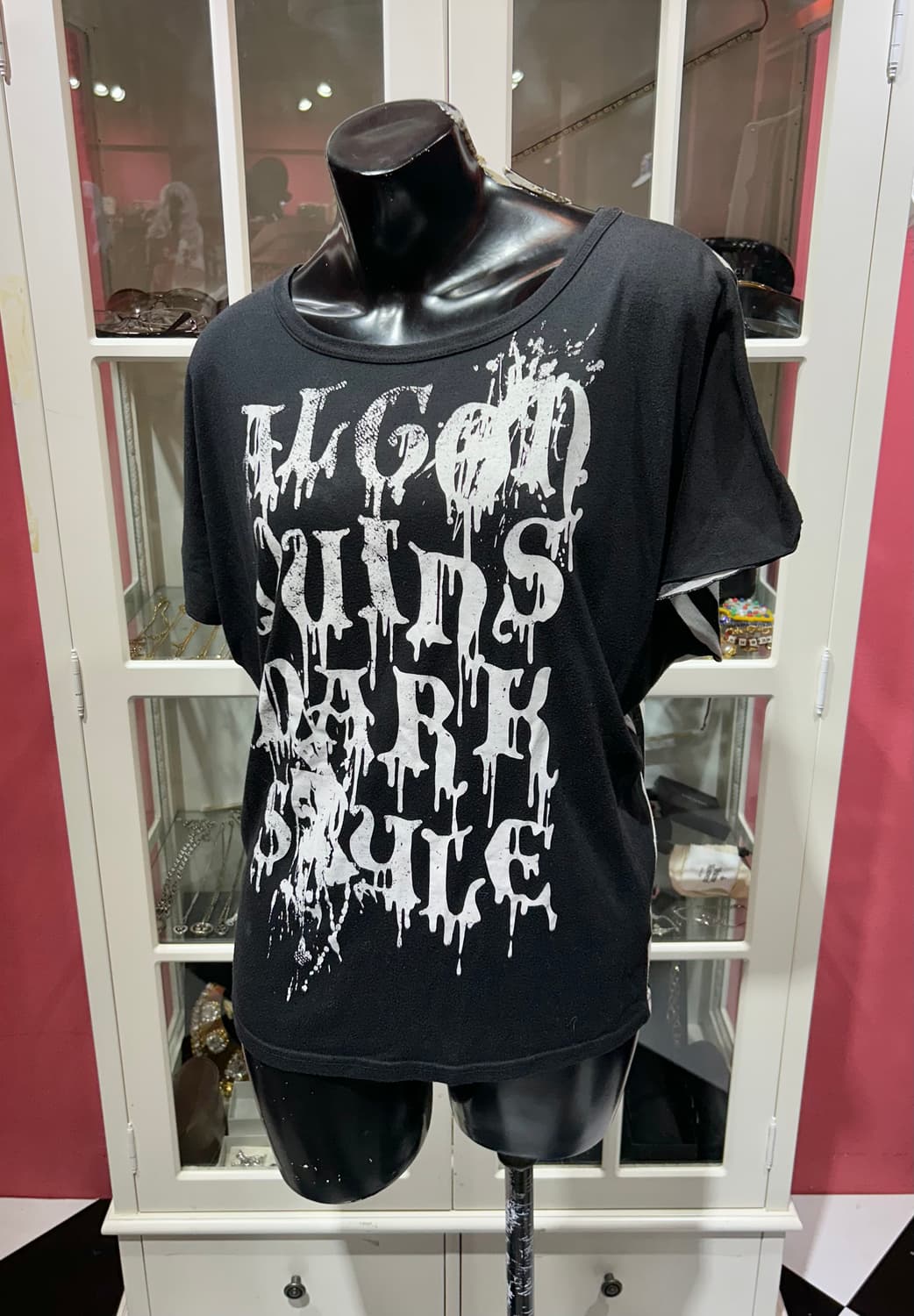 algonquins T-shirt 알곤퀸즈 스트라이프 디테일 반팔 상품이미지1