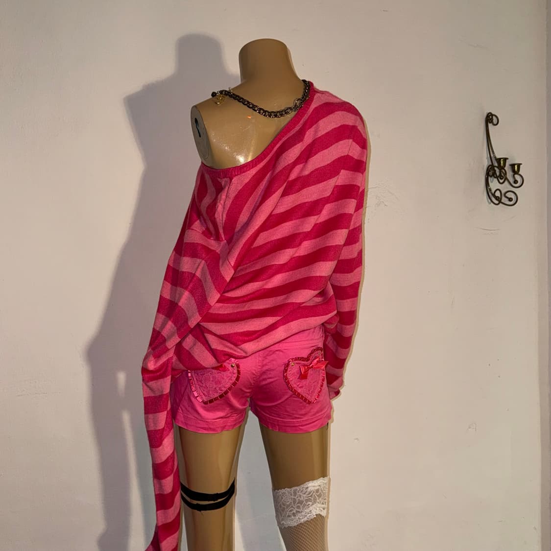 핑크 스트라이프 루즈티 상품이미지6