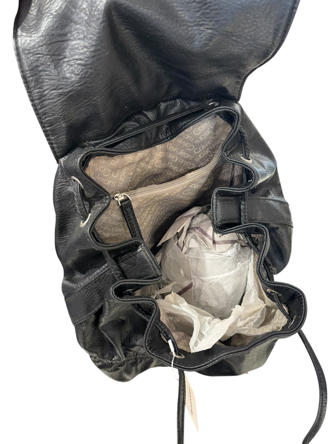 Calvin Klein 레더 백팩  상품이미지5