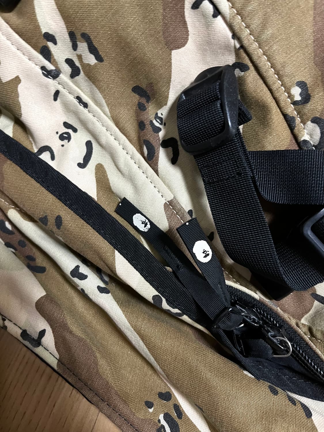 •베이프 밀리터리 카모 백팩 상품이미지5