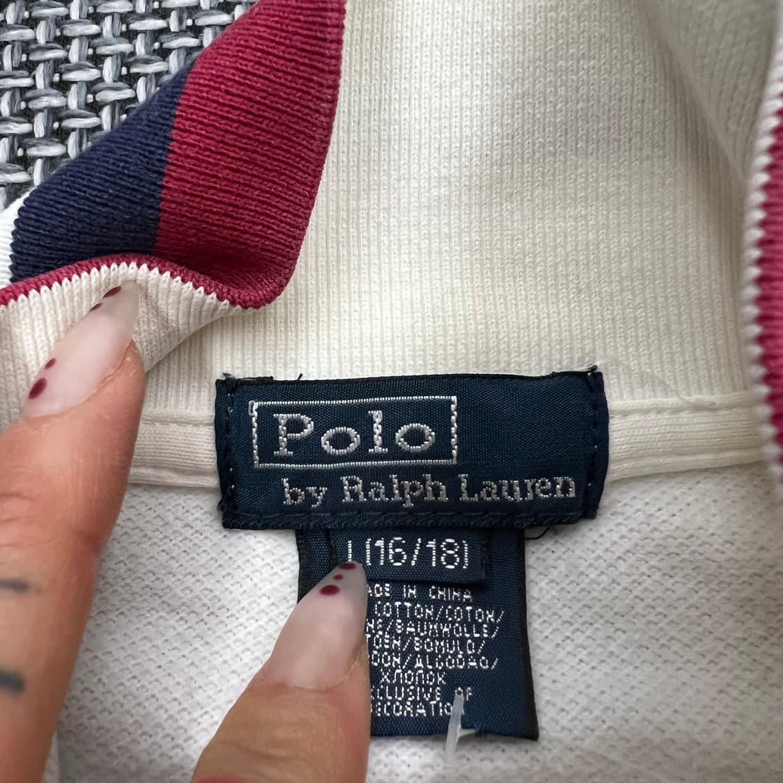 폴로랄프로렌 코튼집업 상품이미지2